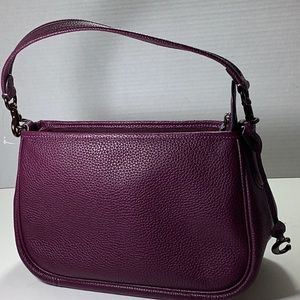 Coach Cary Signature Leather Cross Body Bag, NOTE : Missing Strap